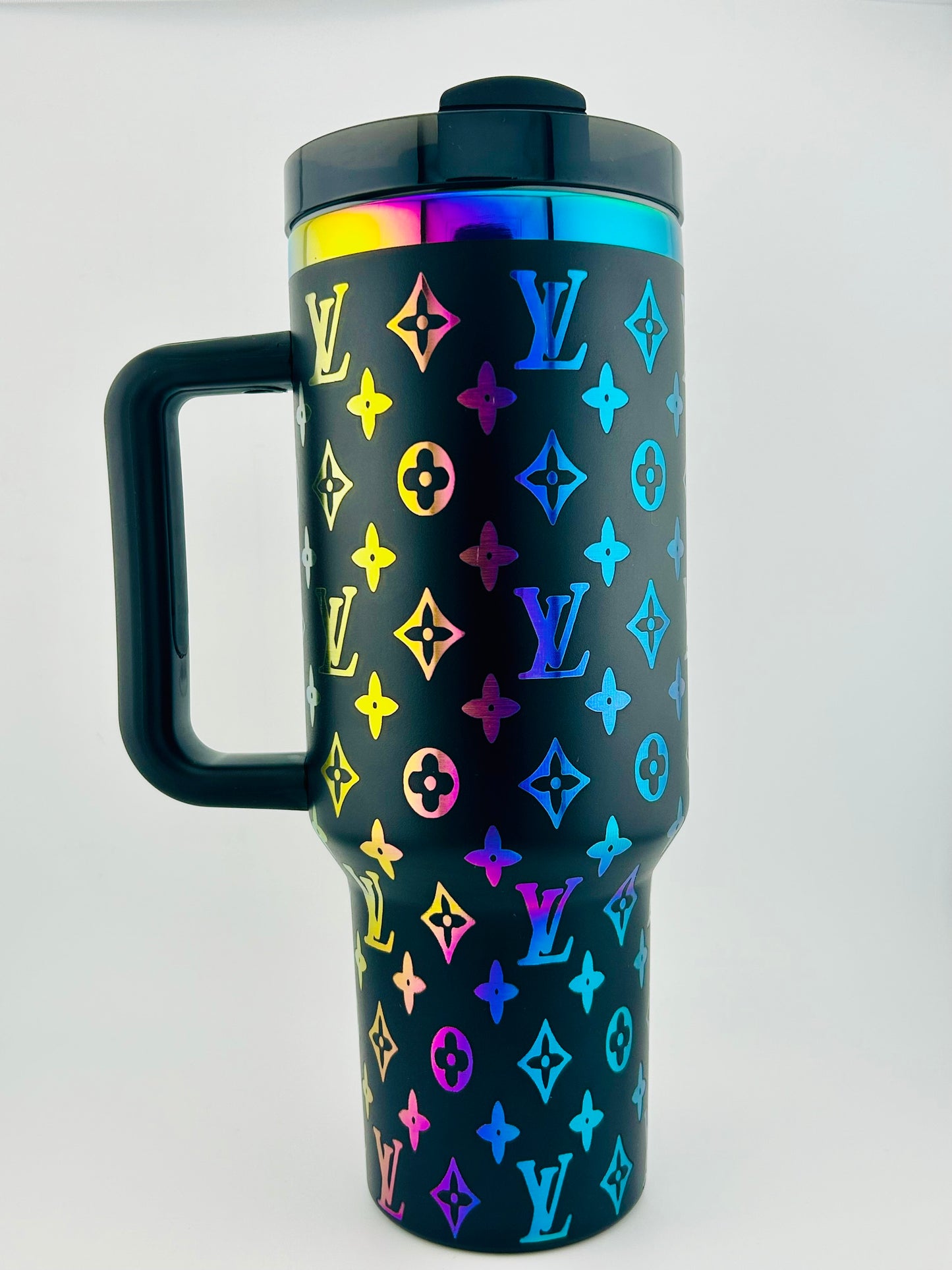 Luxury 40 oz. Engraved Holographic Tumbler