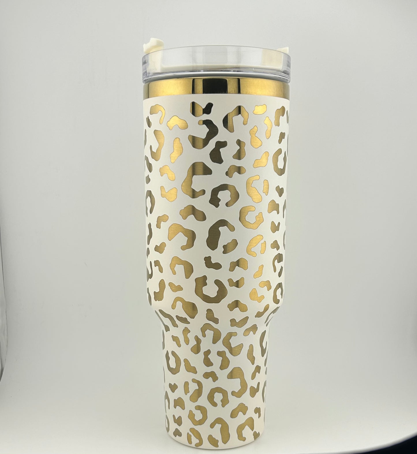 Leopard Print 40 oz. Engraved Tumbler