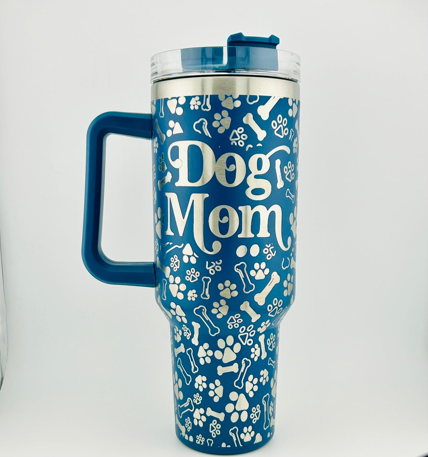 Dog Mom 40 oz. Engraved Tumbler