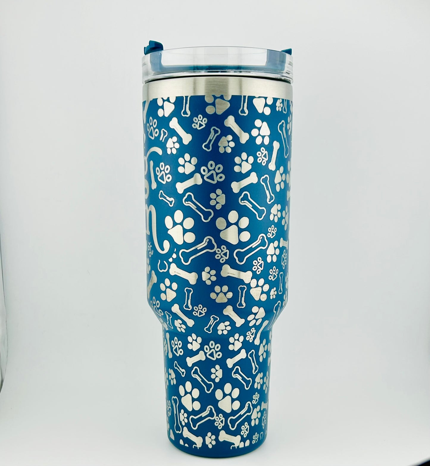 Dog Mom 40 oz. Engraved Tumbler