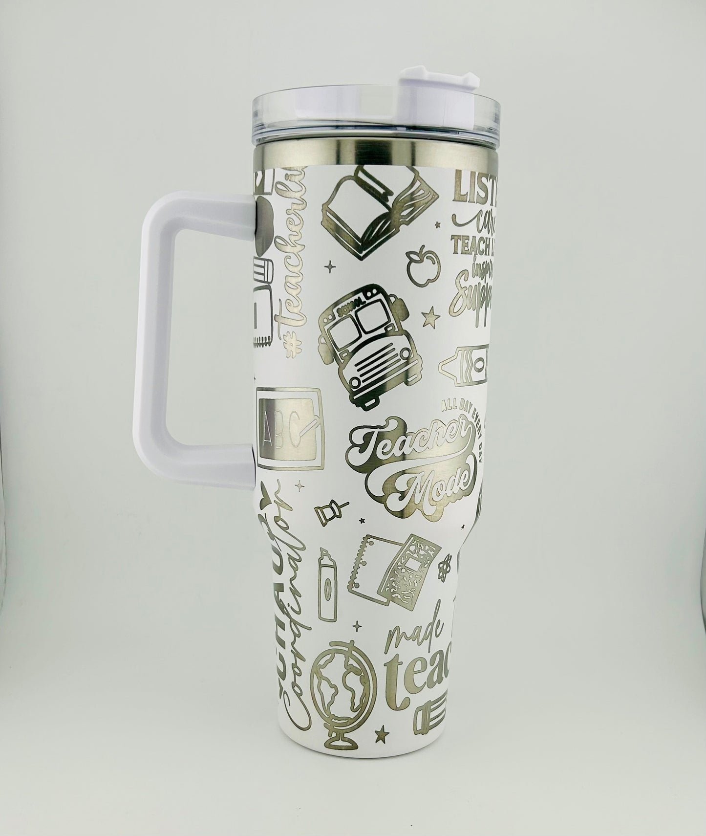 Teacher Life 40 oz. Engraved Tumbler