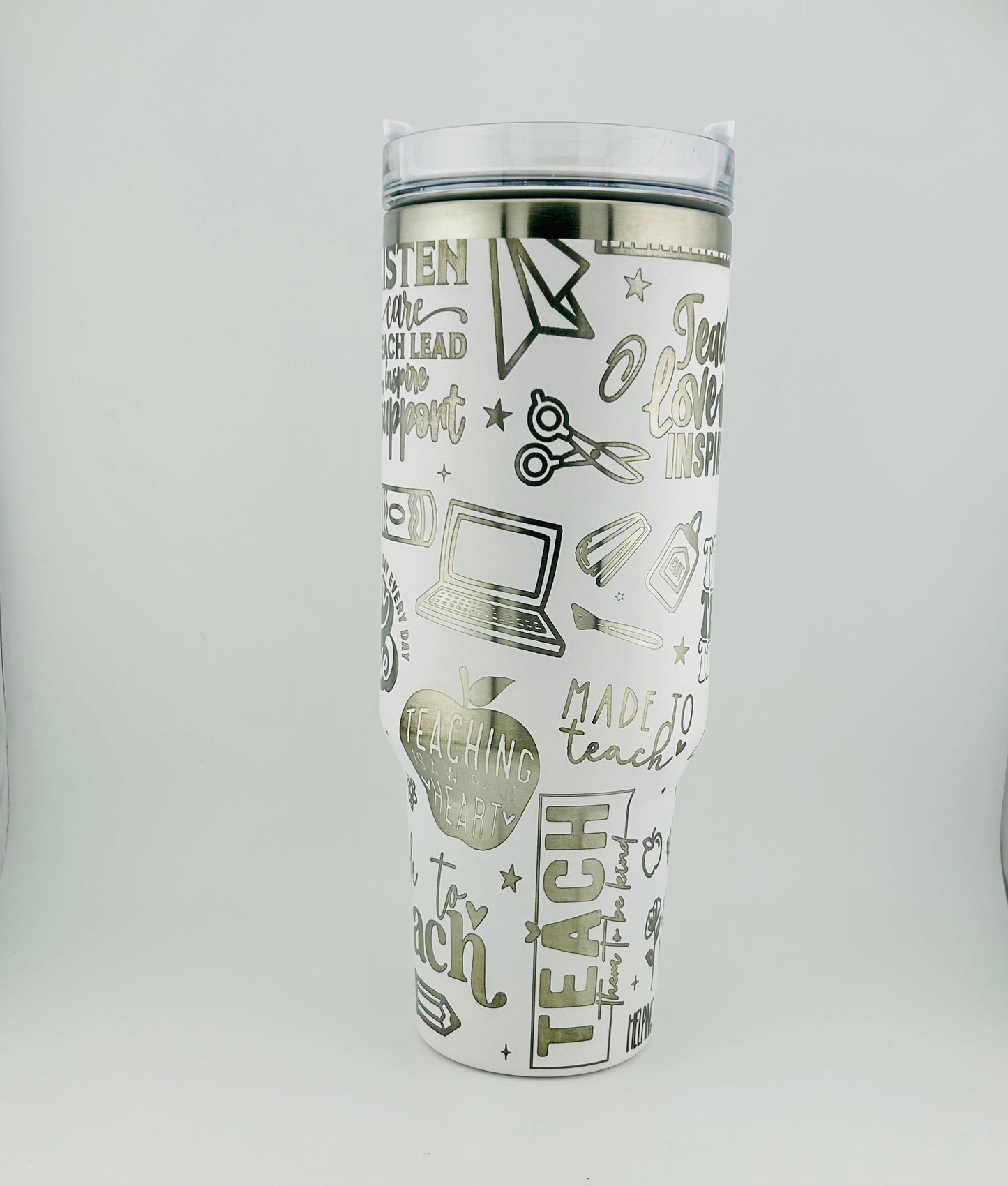 Teacher Life 40 oz. Engraved Tumbler